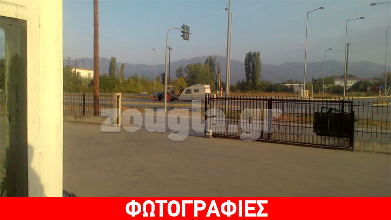 Τρακτέρ – τροχόσπιτο και στην εθνική οδό