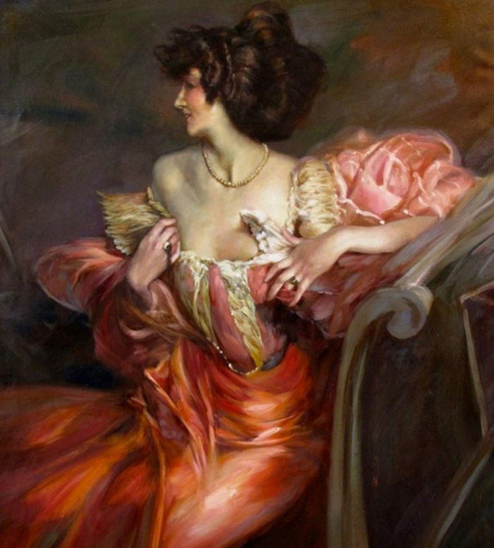 Η Μάρθα (γιαγιά της Ντε Φλοριάν) - Πίνακας του Ιταλού ζωγράφου Τζιοβάνι Μπολντίνι