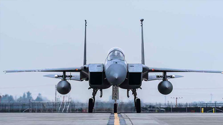 Καθηλώθηκε F-15 της αμερικανικής Πολεμικής Αεροπορίας στα Χανιά