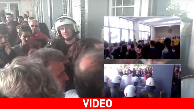 Οργή και επεισόδια στα δικαστήρια