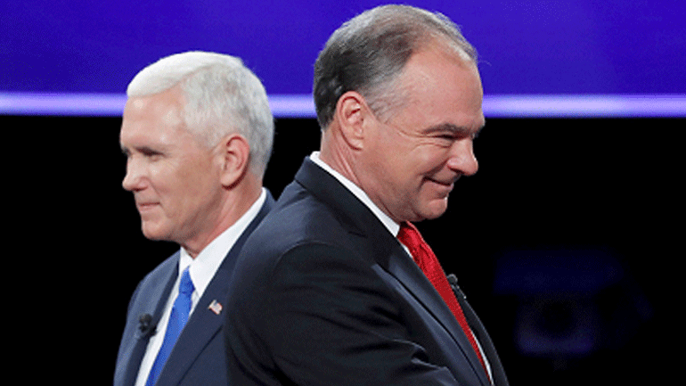 Συριακό και σχέσεις με τη Ρωσία κυριάρχησαν στο «ντιμπέιτ» των υποψηφίων αντιπροέδρων