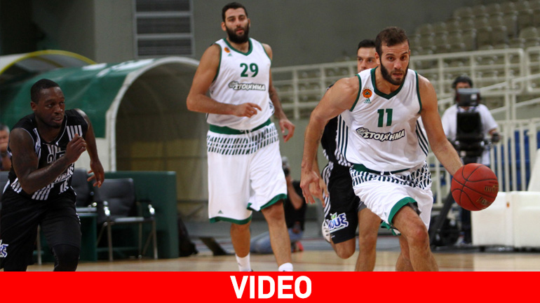 Τα highlights του Παναθηναϊκός-ΠΑΟΚ