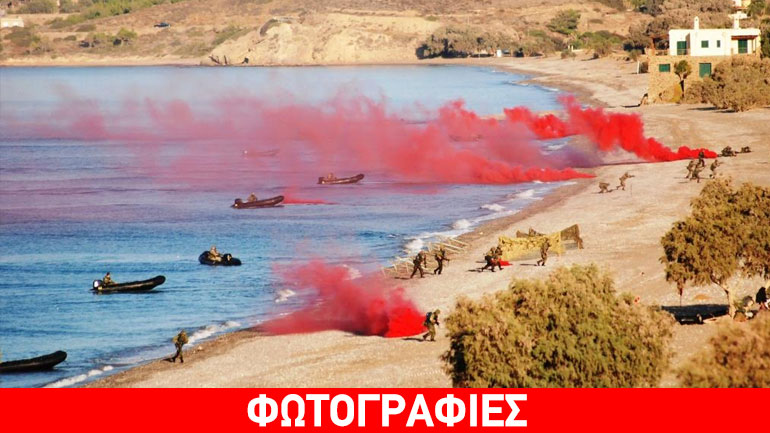 Η απόβαση της 32ης Ταξιαρχίας Πεζοναυτών στη Χίο