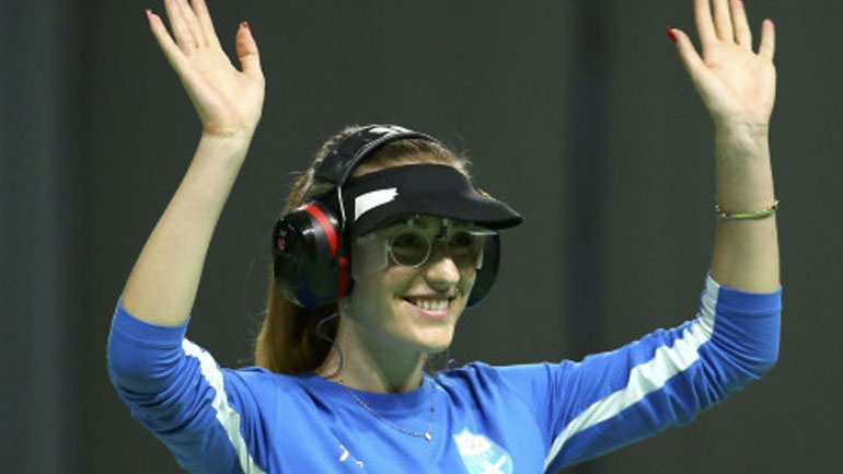 Σκοποβολή: «Χρυσή» και στο παγκόσμιο πρωτάθλημα η Κορακάκη Σκοποβολή: «Χρυσή» και στο παγκόσμιο πρωτάθλημα η Κορακάκη