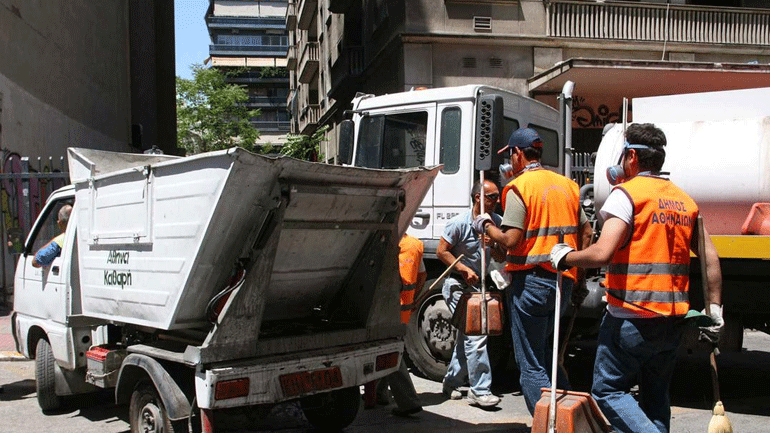 Τα πεζοδρόμια της Πατησίων θα πλύνει την Κυριακή ο Δήμος Αθηναίων
