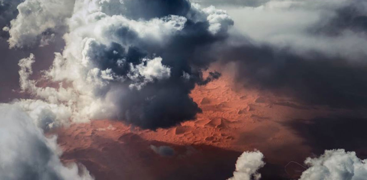 Ένας άλλος πλανήτης μέσα από το κόκπιτ!