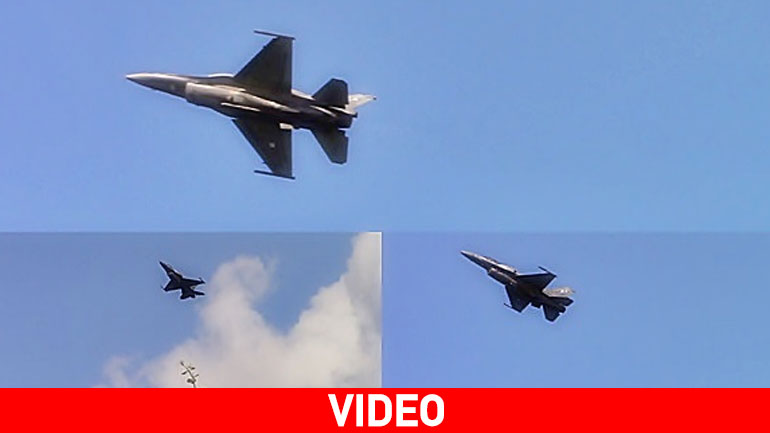 Καθηλωτικός ο σμηναγός Λουκάς Θεοχαρόπουλος έσκισε τους αιθέρες της Λήμνου