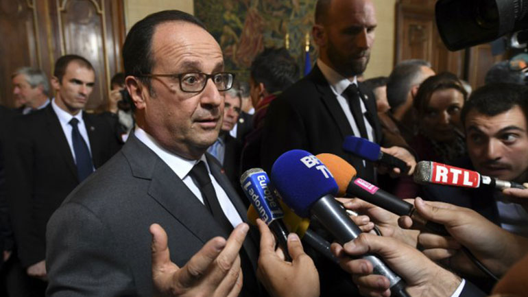 Δριμεία επίθεση Ολάντ κατά Πούτιν – Έκανε λόγο για θύματα εγκλημάτων πολέμου στο Χαλέπι!