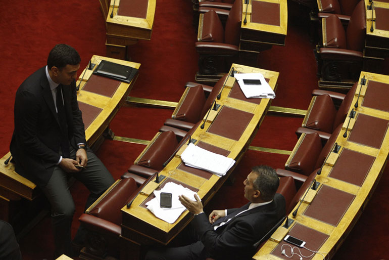 Κικίλιας-Βρούτσης σε χαλαρή συζήτηση