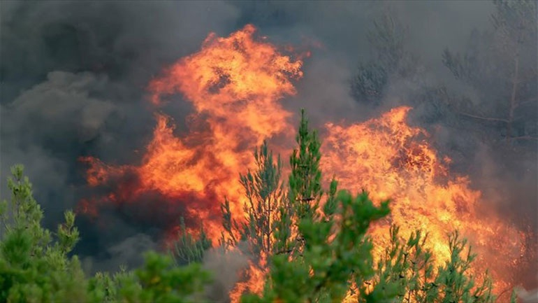 Χανιά: Μαίνεται η φωτιά στα Φαλάσαρνα