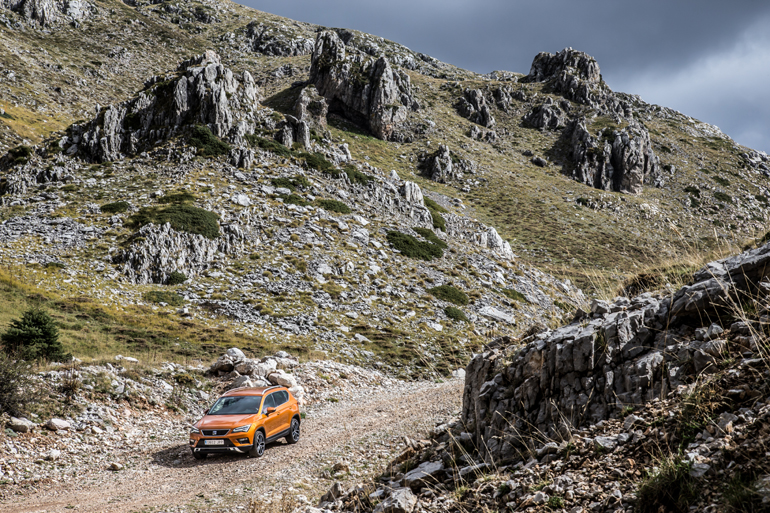 Με ένα SEAT Ateca είναι σίγουρο πως θα πρέπει να εξερευνήσετε πολλά μέρη... 