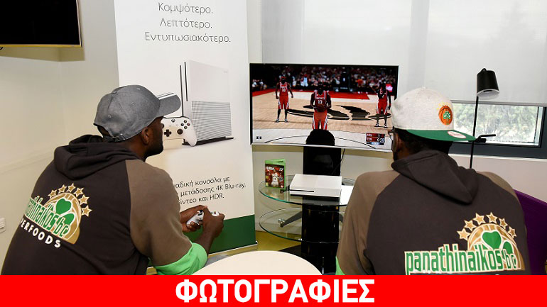 Ο Κρις Σίνγκλετον της ΚΑΕ Παναθηναϊκός Superfoods αποδέχτηκε την πρόκληση της Microsoft Ελλάς!