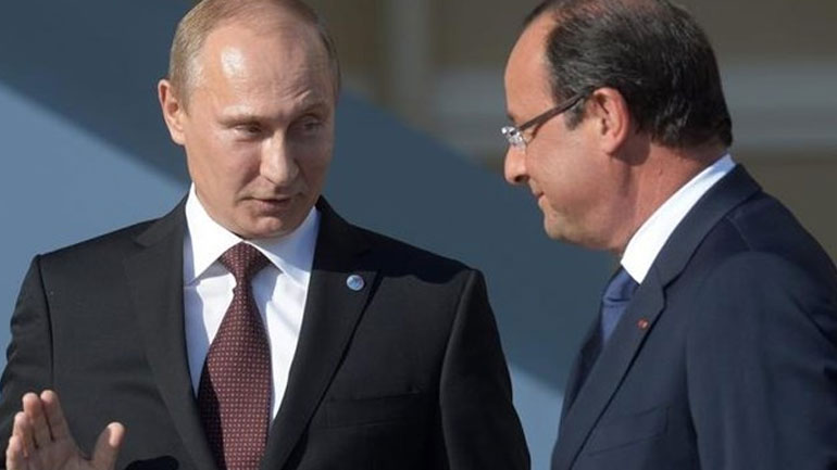 Πόρτα Πούτιν στον Ολάντ-ένταση στις γαλλο-ρωσικές σχέσεις