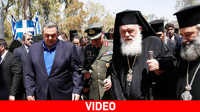 Καμμένος: Θα έριχνα την κυβέρνηση αν υπήρχε ρήξη με την Εκκλησία