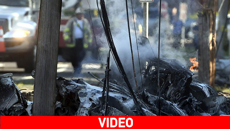 Εσκεμμένη πράξη η συντριβή του αεροπλάνου στο Κονέκτικατ