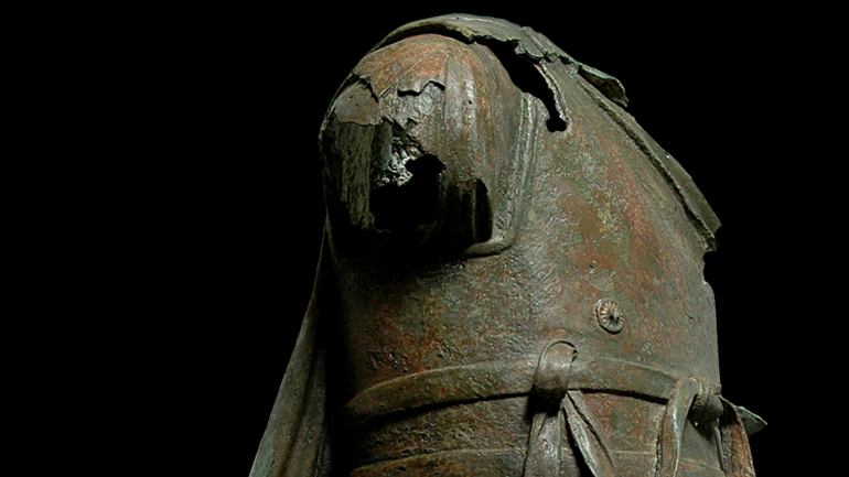 Χάλκινο άγαλμα από τη θάλασσα της Καλύμνου στο Μουσείο Ακρόπολης