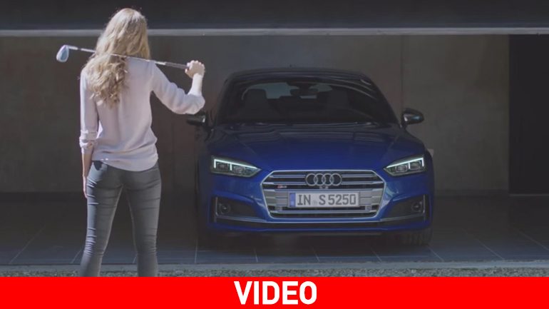To Audi S5 ηρεμεί και την πιο εκνευρισμένη γυναίκα!