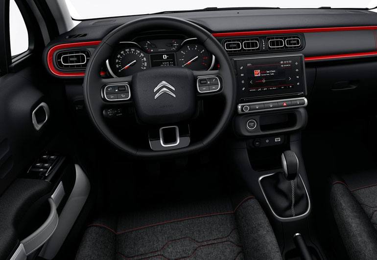 Υψηλή ποιότητα κατασκευής στην καμπίνα...