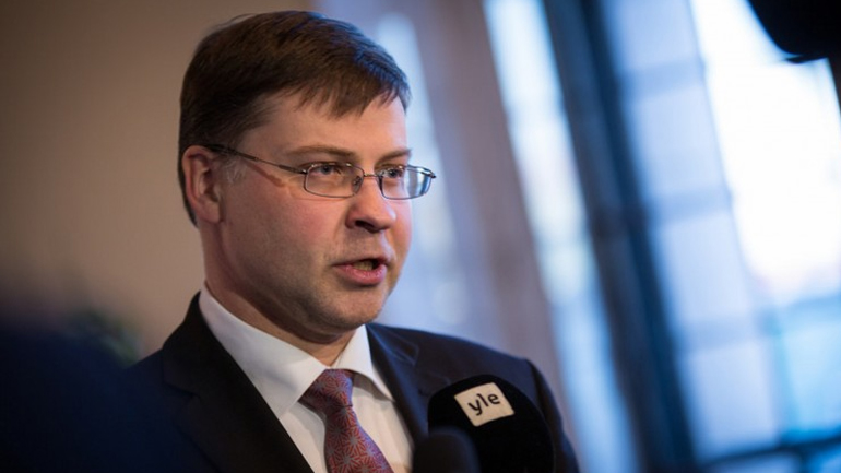 Ντομπρόβσκις: Δεν αλλάζουν οι στόχοι για το πρωτογενές πλεόνασμα μέχρι το 2018