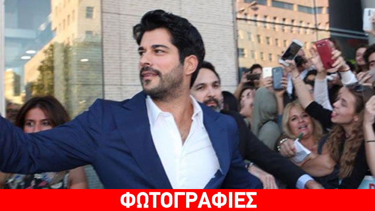 Ήρθε και έκλεψε τις εντυπώσεις – Ουρές κοριτσιών και κλάματα για τον Burak Özçivit