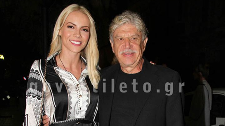 Γιάννης Βούρος: Βραδινή έξοδος με την κόρη του, Μαρία Λουίζα