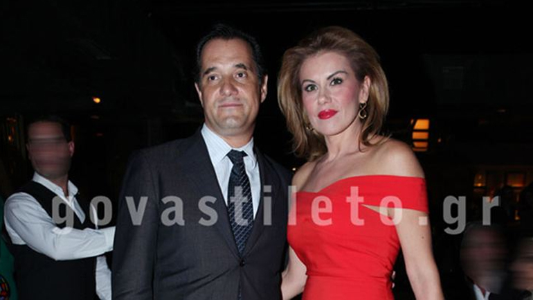 Άδωνις Γεωργιάδης -Ευγενία Μανωλίδου: Πού διασκέδασαν το βράδυ της Πέμπτης;