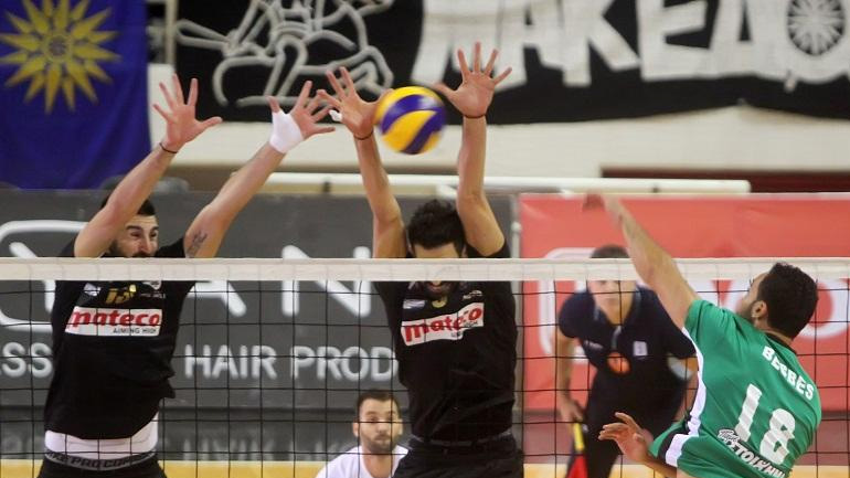 Βόλεϊ: Άνετα ο ΠΑΟΚ, 3-0 την Ορεστιάδα