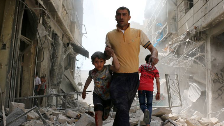 Συρία: Σφοδροί αεροπορικοί βομβαρδισμοί στο Χαλέπι