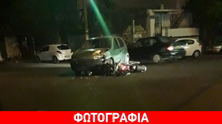 Ηράκλειο: Το κράνος του έσωσε τη ζωή