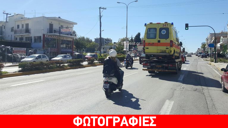 Πάτρα: Έτσι γίνεται η διακομιδή… τραυματισμένου ασθενοφόρου