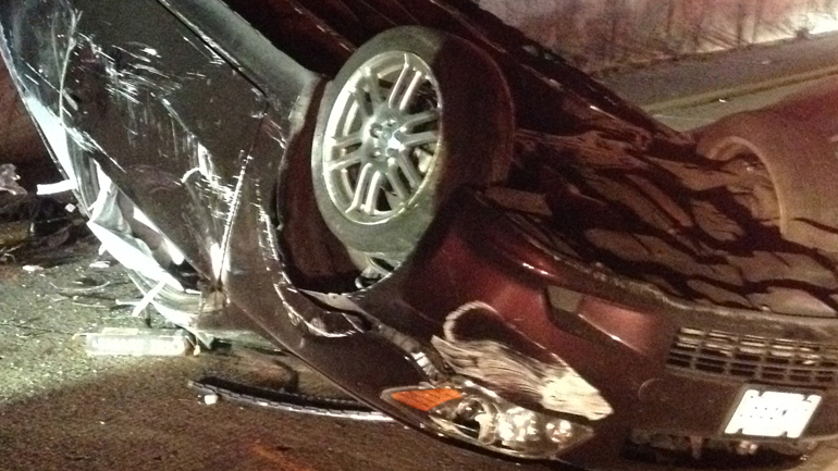 Σύγκρουση οχημάτων στην Εθνική Οδό Ηρακλείου – Μοιρών