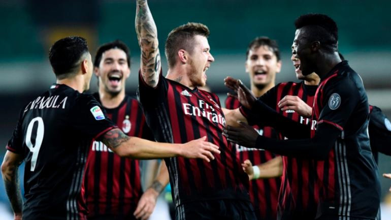 Δεύτερη η Μίλαν, 3-1 την Κιέβο