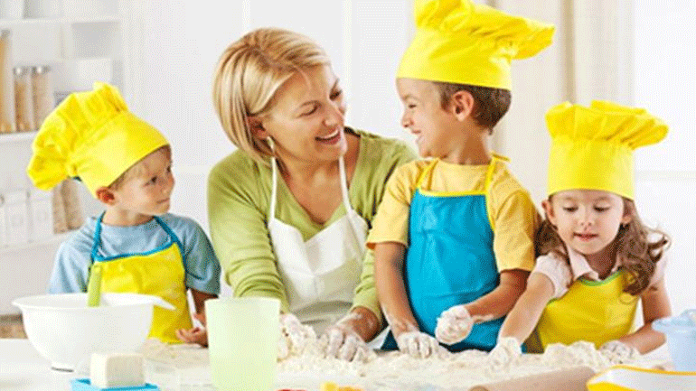 Στην κουζίνα με τα παιδιά σας