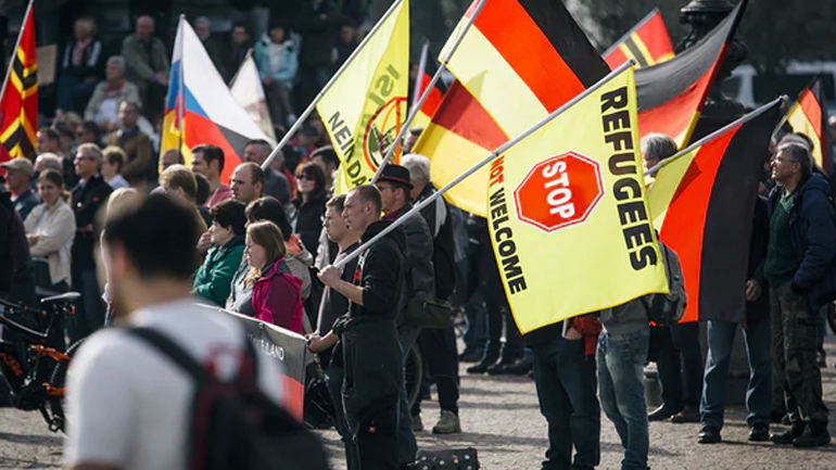 Γερμανία: Διαδήλωση για την επέτειο ίδρυσης του Pegida στη Δρέσδη