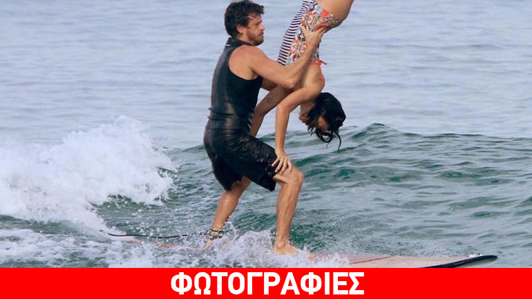 Ακροβατικά σε σανίδα του σερφ…