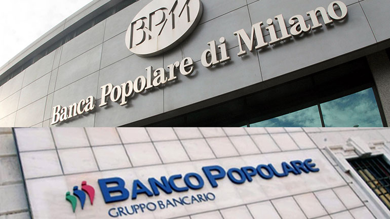 Συμφωνία-μαμούθ για τον πρώτο «γάμο» ιταλικών τραπεζών