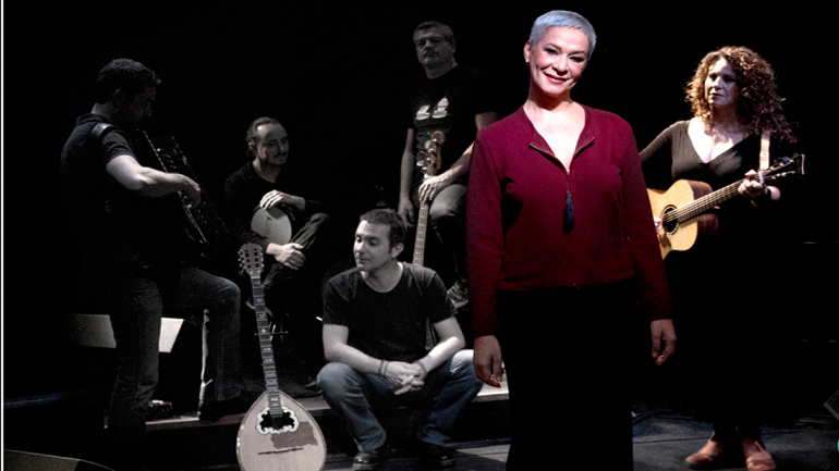 Η Μελίνα Κανά στο Ρυθμός stage