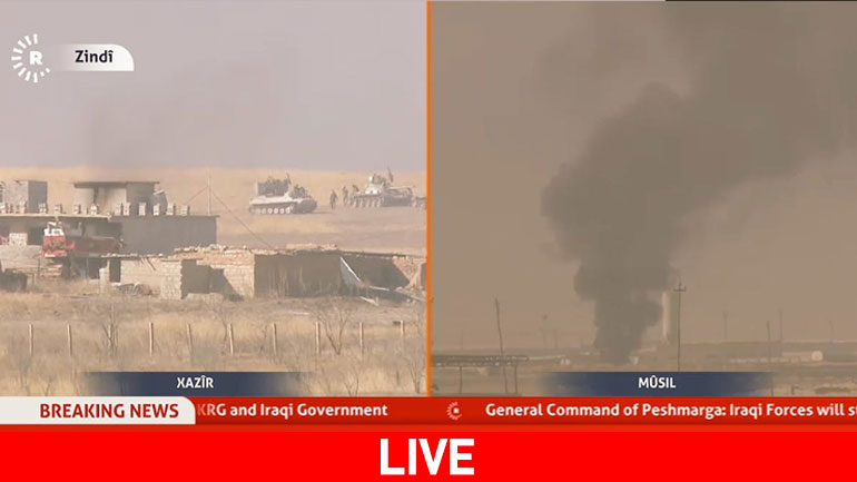 Δείτε ζωντανά την επιχείρηση ανακατάληψης της Μοσούλης από το Ισλαμικό Χαλιφάτο