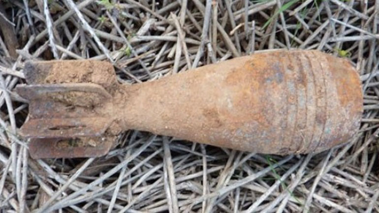 Βρέθηκε όλμος σε οικόπεδο στη Λάρισα