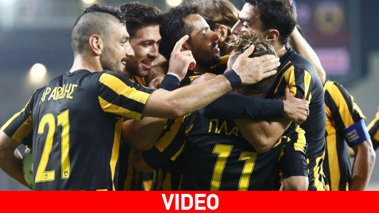 Σπουδαίο «διπλό» για την ΑΕΚ στη Λάρισα, 2-1 την ΑΕΛ