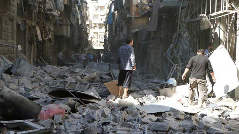 Οχτάωρη κατάπαυση του πυρός στο Χαλέπι για ανθρωπιστικούς λόγους