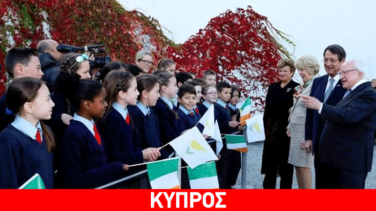 Συνάντηση N. Αναστασιάδη με τον Ιρλανδό ομόλογό του