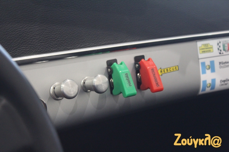 Κουμπιά που βρίσκονται πάνω στην κεντρική κονσόλα...