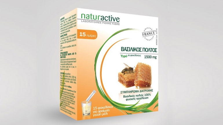 NATURACTIVE: Συμπλήρωμα διατροφής “ΒΑΣΙΛΙΚΟΣ ΠΟΛΤΟΣ” φυσικής προέλευσης