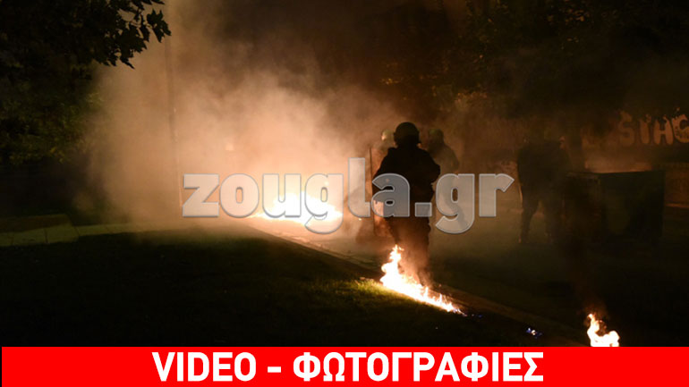 Νύχτα έντασης στο Πολυτεχνείο – Φωτογραφίες από τις συλλήψεις