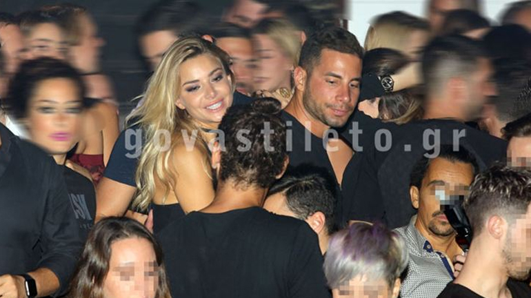 Josephine Wendel-Βασίλης Μιχαήλ: Διασκέδασαν στο club της Lohan