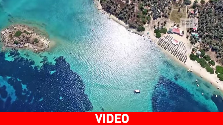 Η… Γαλάζια Λίμνη της Χαλκιδικής