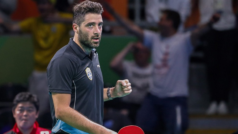 Πινγκ πονγκ: Στους «32» ο Παναγιώτης Γκιώνης