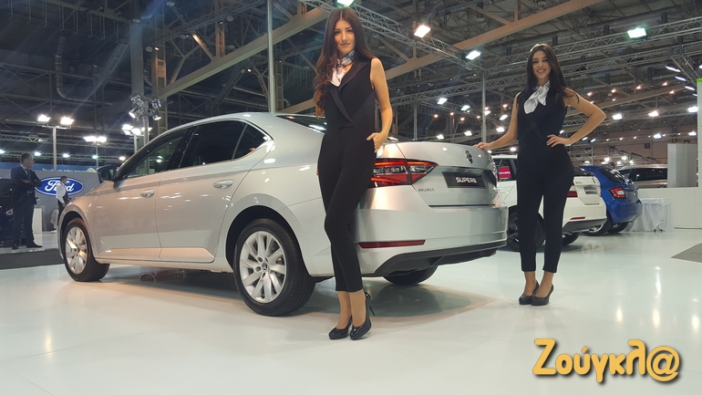 H νέα γενιά του Skoda SuperB είναι στην έκθεση...