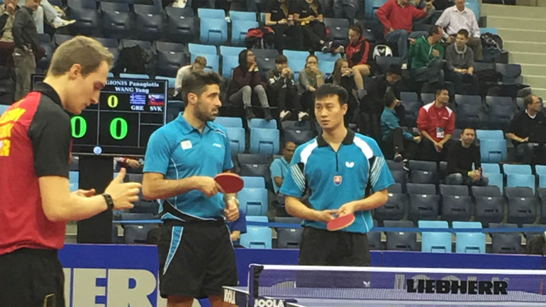 Πινγκ πονγκ: Ήττα στο διπλό Ανδρών για τον Γκιώνη